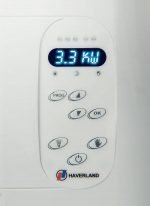 Haverland RCTT6C - Emisor Térmico Curvo Fluido - '' Wifi Connect'' - 6  Elementos - 900W